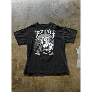90s Fashion Victim Vampire shirt XL Black Men's